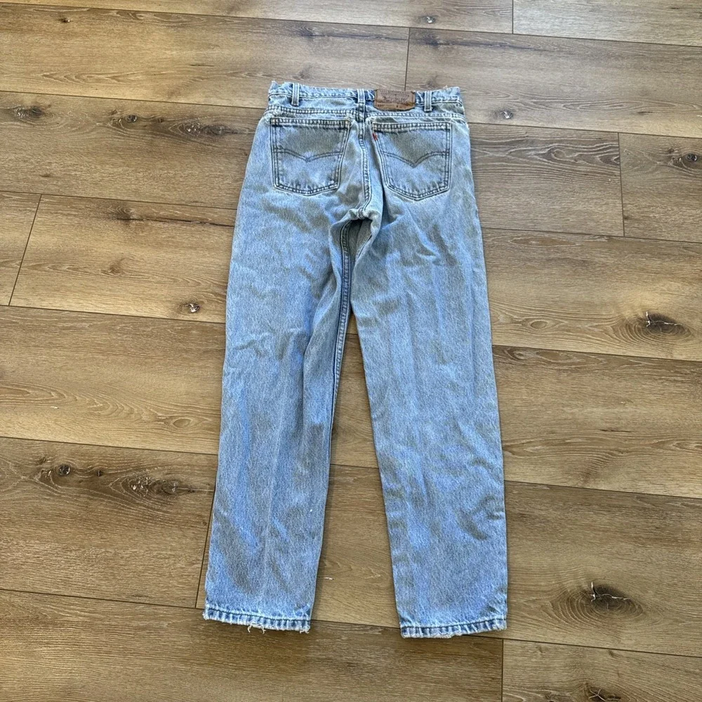 Vintage‎ Levis 550 Jeans Mens 29 x 29 Relaxed Fit 90s Denim Tapered Leg Blue